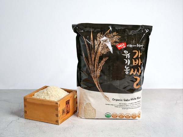 [땅끝미가] 23년산 유기농 가바쌀 (백미) 4 kg